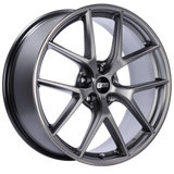 BBS CI-R 19x8.5 5x112 ET32 Platinum Silver Polished Rim Protector Wheel -82mm PFS/Clip Required