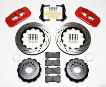 Load image into Gallery viewer, Wilwood AERO4 Rear Kit 14.25in Drilled Red 2006-10 Magnum/Challenger/Charger/300C