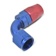 Load image into Gallery viewer, Russell Performance -10 AN Red/Blue 90 Degree Full Flow Hose End