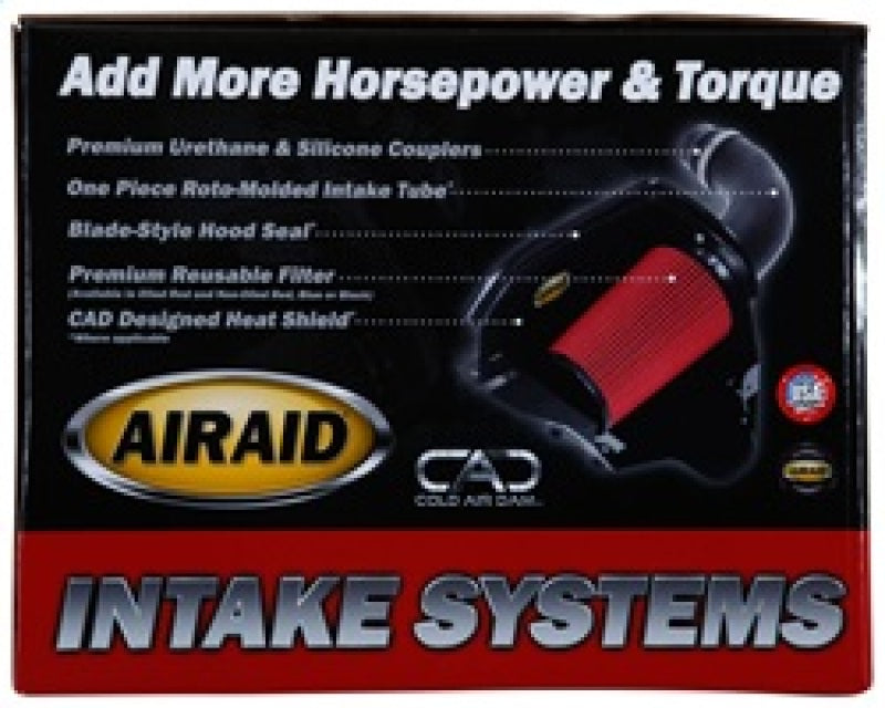 Airaid 11-13 Dodge Charger/Challenger 3.6/5.7/6.4L CAD Intake System w/o Tube (Dry / Black Media)