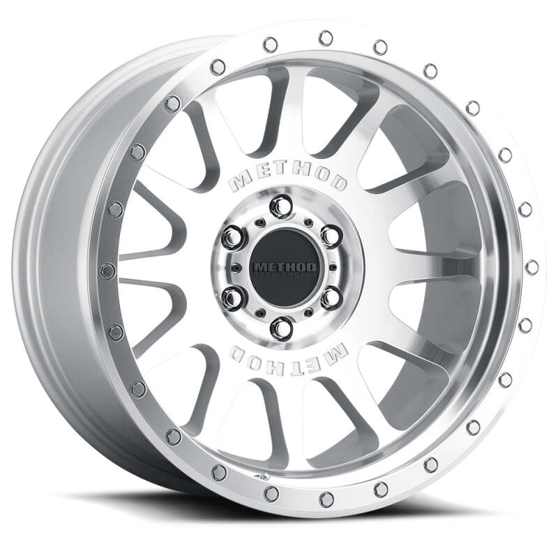 Method MR605 NV 20x10 -24mm Offset 5x5.5 108mm CB Machined Clear Coat Wheel