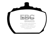 Load image into Gallery viewer, EBC 73-76 Mg MGB GT V8 3.5 Redstuff Front Brake Pads