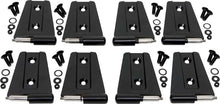 Load image into Gallery viewer, Kentrol 07-18 Jeep Wrangler JK Door Hinge Set 8 Pieces 4 Door - Powdercoat Black