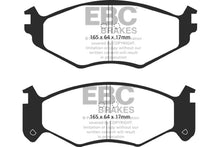 Load image into Gallery viewer, EBC 91-95 Chrysler LeBaron 2.5 (15in Wheels) Yellowstuff Front Brake Pads