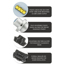 Load image into Gallery viewer, Oracle 9004 4000 Lumen LED Headlight Bulbs (Pair) - 6000K SEE WARRANTY