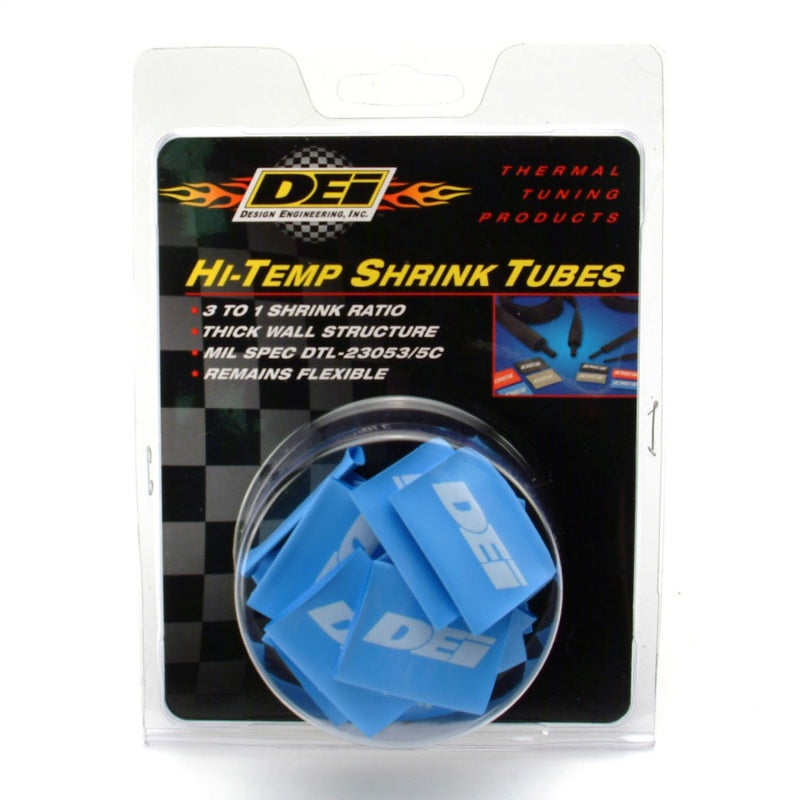 DEI Hi-Temp Shrink Tube 12mm x 1.5in - Blue