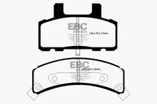 Load image into Gallery viewer, EBC 97-99 Cadillac Deville 4.6 (Rear Drums) Greenstuff Front Brake Pads