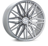 Vossen HF6-5 22x12 / 6x139.7 / ET-44 / Ultra Deep Face / 106.1 - Silver Polished Wheel