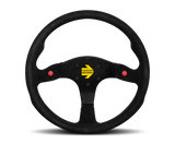 Momo MOD80 Steering Wheel 350 mm -  Black Suede/Black Spokes