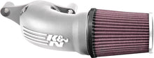 Load image into Gallery viewer, K&amp;N 17-18 Harley Davidson Touring Models Performance Air Intake System Silver