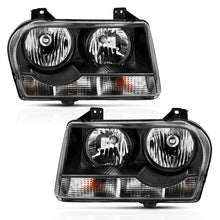 Load image into Gallery viewer, ANZO 2005-2010 Chrysler 300 Crystal Headlight Black