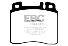 Load image into Gallery viewer, EBC 98-99 Mercedes-Benz CL500 5.0 Redstuff Front Brake Pads