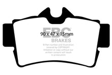 Load image into Gallery viewer, EBC 94-04 Ford Mustang 4.6 Cobra Ultimax2 Rear Brake Pads