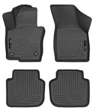 Load image into Gallery viewer, Husky Liners 2012 Volkswagen Passat WeatherBeater Combo Black Floor Liners