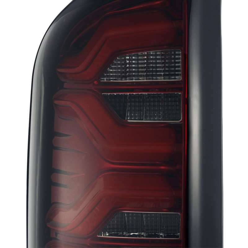 AlphaRex 16-20 Toyota Tacoma PRO-Series LED Tail Lights Red Smoke