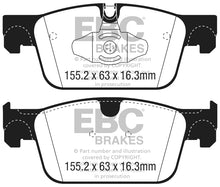 Load image into Gallery viewer, EBC 2017+ Volvo S90 2.0L Turbo Greenstuff Front Brake Pads