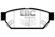 Load image into Gallery viewer, EBC 93-96 Eagle Summit 1.5 Redstuff Rear Brake Pads