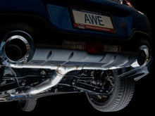 Load image into Gallery viewer, AWE Subaru BRZ/ Toyota GR86/ Toyota 86 Track Edition Cat-Back Exhaust- Chrome Silver Tips