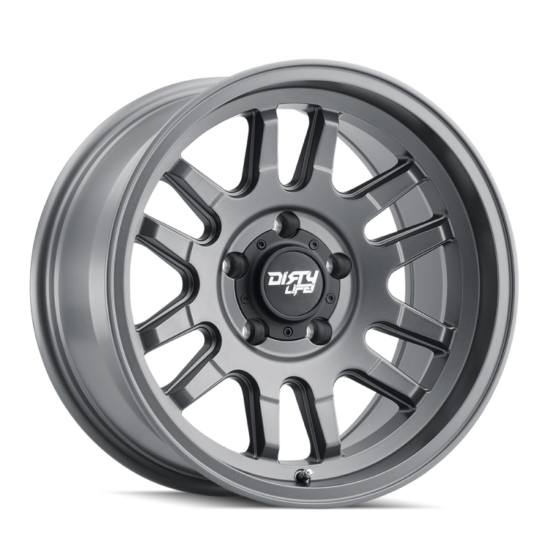 Dirty Life 9310 Canyon 17x9 / 6x139.7 BP / 0mm Offset / 106mm Hub Satin Graphite Wheel