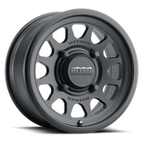 Method MR414 Bead Grip 15x7 / 5+2/38mm Offset / 5x4.5 / 76mm CB Matte Black Wheel