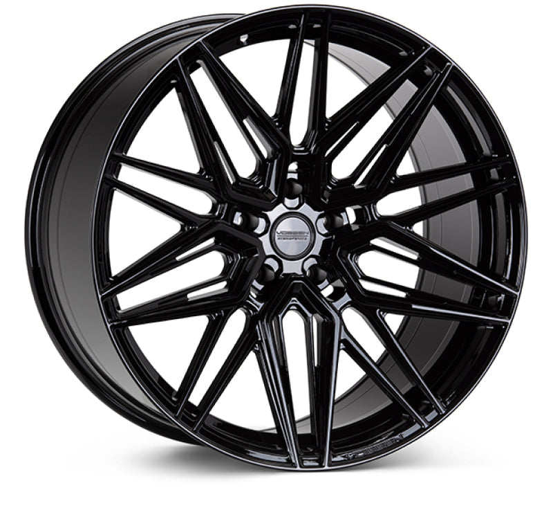 Vossen HF-7 21x9.5 / 5x114.3 / ET35 / Deep Face / 64.1 - Gloss Black Wheel