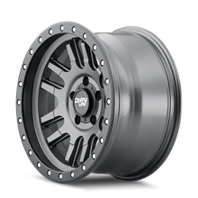 Load image into Gallery viewer, Dirty Life 9309 Canyon Pro 17x9/5x127 BP/-12mm Offset/71.5mm Hub Satin Graphite Wheel - Beadlock