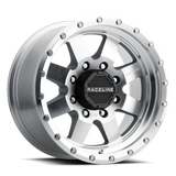 Raceline 935MC Defender 17x9in / 8x165.1 BP / -12mm Offset / 130.81mm Bore - Machined Wheel