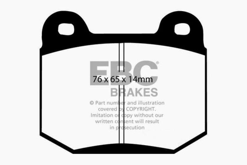 EBC 03-04 Infiniti G35 3.5 (Manual) (Brembo) Bluestuff Rear Brake Pads