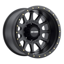 Load image into Gallery viewer, Method MR605 NV 20x10 -24mm Offset 8x6.5 121.3mm CB Matte Black Wheel