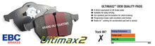 Load image into Gallery viewer, EBC 14+ Nissan Rogue 2.5 2 row seating Ultimax2 Front Brake Pads