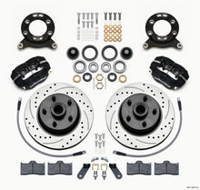 Load image into Gallery viewer, Wilwood Forged Dynalite-M Front Kit 11.30in 1 PC Rotor&amp;Hub-Drill 70-73 Mustang Disc &amp; Drum Spindle