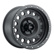 Load image into Gallery viewer, Method MR307 Hole 17x8.5 0mm Offset 5x5 94mm CB Matte Black Wheel