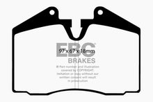 Load image into Gallery viewer, EBC 89-95 Ferrari 348 3.4 Yellowstuff Front and Rear Brake Pads