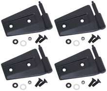 Load image into Gallery viewer, Kentrol 07-18 Jeep Wrangler JK Door Hinge Set 4 Pieces 2 Door - Textured Black