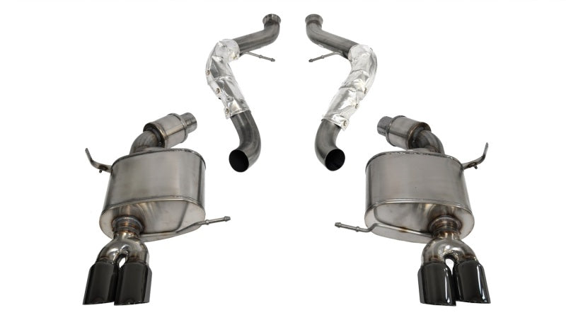 Corsa 2008-2012 BMW M3 E90 Black Sport Cat-Back Exhaust