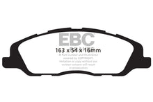 Load image into Gallery viewer, EBC 13-14 Ford Mustang 3.7 (A/T+Performance Pkg) Yellowstuff Front Brake Pads