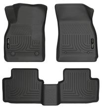 Load image into Gallery viewer, Husky Liners 13 Chevy Malibu WeatherBeater Black Front &amp; 2nd Seat Floor Liners