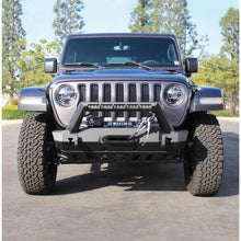 Load image into Gallery viewer, Westin 18-19 Jeep Wrangler JL Stubby Front Bumper - Textured Black