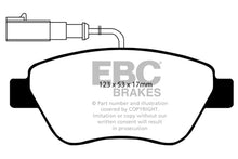 Load image into Gallery viewer, EBC 10-11 Fiat 500 1.4 (Bosch Calipers) Greenstuff Front Brake Pads