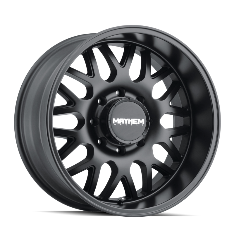 Mayhem 8110 Tripwire 20x9 / 6x139.7 BP / 0mm Offset / 106mm Hub Matte Black Wheel