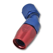 Load image into Gallery viewer, Russell Performance -6 AN Red/Blue 45 Degree Full Flow Hose End