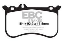 Load image into Gallery viewer, EBC 10-11 Mercedes-Benz CL550 5.5 AMG Sport Pkg Redstuff Front Brake Pads