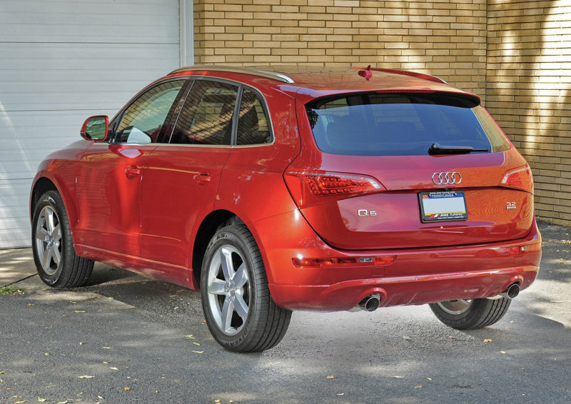 AWE Tuning Audi 8R Q5 3.2L Non-Resonated Exhaust System (Downpipe-Back) - Polished Silver Tips