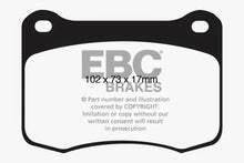 Load image into Gallery viewer, EBC 08+ Lexus IS-F 5.0 Bluestuff Rear Brake Pads