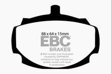 Load image into Gallery viewer, EBC 62-81 Mg MGB 1.8 Yellowstuff Front Brake Pads